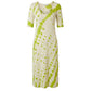 Malo Green Cotton Women Dress