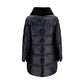 Herno Black Goose Down Full-Length Jacket