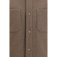 Herno Brown Polyester Jacket