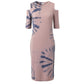 Malo Purple Cotton Women Dress