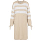 Malo Beige Cotton Women Dress