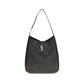 Saint Laurent Black Calf Leather Bos Taurus Shoulder Bag