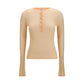 Chloé Orange Wool Oves Aries Sweatshirt