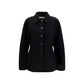 Rohe Black Wool Oves Aries Full-Length Jacket