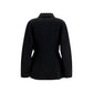 Rohe Black Wool Oves Aries Full-Length Jacket