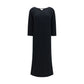 The Row Black Cotton Casual Dress