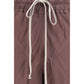 Rick Owens Brown Silk Casual Pants