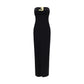 Balmain Black Viscose Cocktail Dress