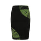 Malo Green Cotton Women Skirt