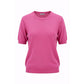 Malo Pink Cotton Women Sweater