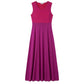 Malo Purple Silk Women Dress