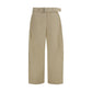 Magda Butrym Beige Cotton Casual Pants