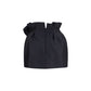 Magda Butrym Black Wool Oves Aries Mini Skirt