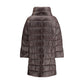 Herno Brown Polyester Full-Length Jacket