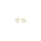Versace Gold Brass Earrings