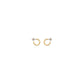 Versace Gold Brass Earrings