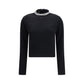 PINKO Black Wool Oves Aries Sweatshirt