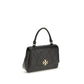 Tory Burch Black Calf Leather Bos Taurus Wallet