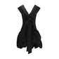 Magda Butrym Black Cotton Cocktail Dress