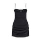 Magda Butrym Black Silk Cocktail Dress