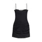 Magda Butrym Black Silk Cocktail Dress