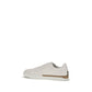 Fendi White Calf Leather Bos Taurus Low Top Sneakers