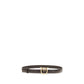 PINKO Bicolor Calf Leather Bos Taurus Regular Belt