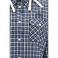 Miu Miu Blue Cotton Pattern Shirt