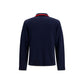 Casablanca Blue Wool Oves Aries Full-Length Jacket