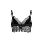 Dolce & Gabbana Black Silk Bra