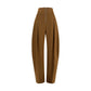 Ferragamo Brown Wool Oves Aries Casual Pants