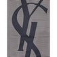 Saint Laurent Blue Silk Scarf