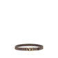 Valentino Garavani Brown Calf Leather Bos Taurus Belt
