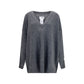 MM6 Gray Marabou Sweatshirt