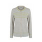 Malo Grey Silk Women Sweater