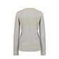 Malo Grey Silk Women Sweater