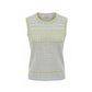 Malo Grey Silk Women Sweater