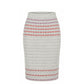 Malo Grey Silk Women Skirt