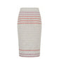 Malo Grey Silk Women Skirt