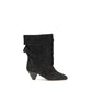 Isabel Marant Black Calf Leather Bos Taurus Boots
