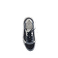 Brunello Cucinelli Blue Calf Leather Bos Taurus Athletic Sneakers