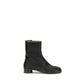 Maison Margiela Black Calf Leather Bos Taurus Ankle Boots