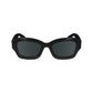 Longchamp Black Acetate Sunglasses