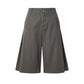 Mr&Mrs Italy Grey Cotton Women Shorts