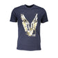 Cavalli Class Blue Cotton Men's T-Shirt