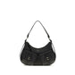 Coccinelle Black Calf Leather Bos Taurus Shoulder Bag