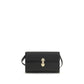 Savette Black Calf Leather Bos Taurus Shoulder Bag