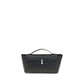 Savette Black Calf Leather Bos Taurus Shoulder Bag
