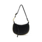 Isabel Marant Black Calf Leather Bos Taurus Shoulder Bag