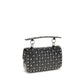 Valentino Garavani Black Calf Leather Bos Taurus Handbag